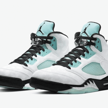 Men's Air Jordan 5 Island Green Shoes