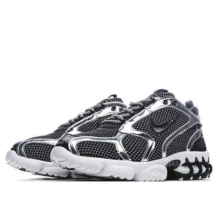 Men's Air Zoom Spiridon Cage 2 Stussy Fossil Shoes A14