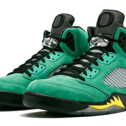 Men's Air Jordan 5 Oregon Ducks Shoes