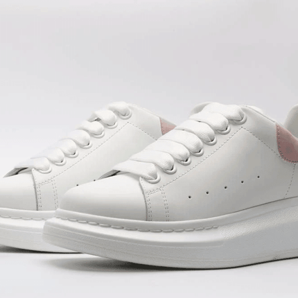 Men's Alexander MCQueen Oversized Sole Leather Sneakers Shoes V4