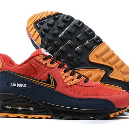 Men's Air Max 90 Red Orange Shoes