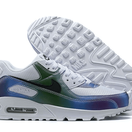 Men's Air Max 90 White Green Ombre Shoes