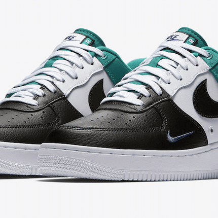 Men's Air Force 1 Low 07 LV8 Mini Swoosh Neptune Green Shoes