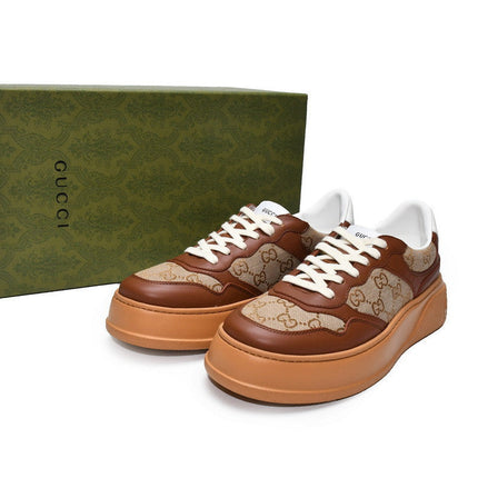 Men's Gucci Chunky GG Brown Sneaker Shoes