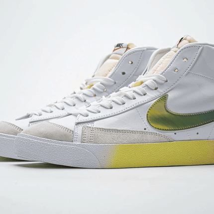 Men's Blazer Mid 77 Vintage White Bright Cactus Shoes