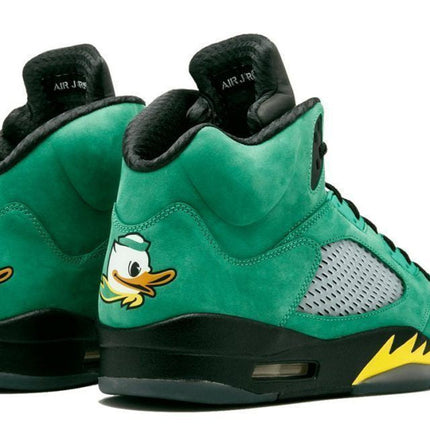 Men's Air Jordan 5 Oregon Ducks Shoes