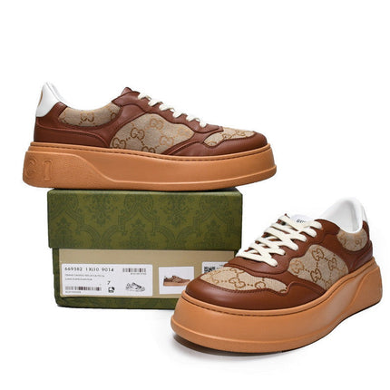 Men's Gucci Chunky GG Brown Sneaker Shoes