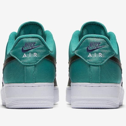 Men's Air Force 1 Low 07 LV8 Mini Swoosh Neptune Green Shoes