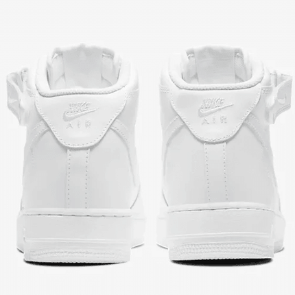 Men's Air Force 1 Mid Triple White Shoes