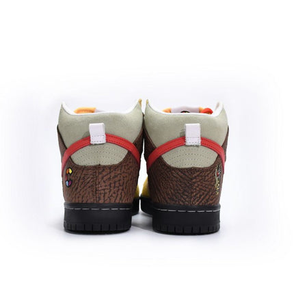 Men's Color Skates x SB Dunk High Kebab and Destroy Shoes