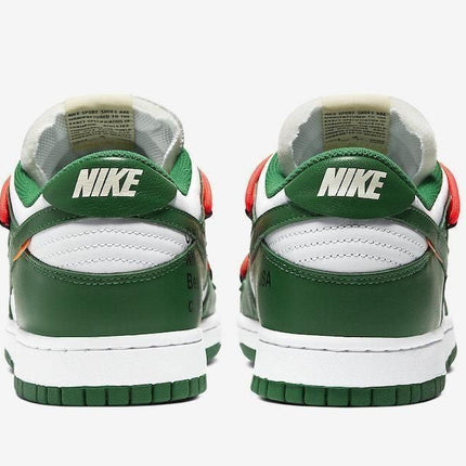Men's Dunk Low Off White Pine Green Shoes