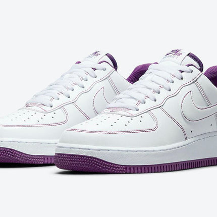 Men's Air Force 1 Low Covered Purple Stitching Shoes
