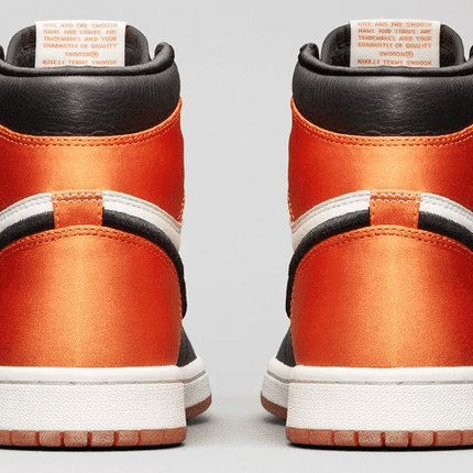 Men's Air Jordan 1 Satin Shattered Backboard Shoes