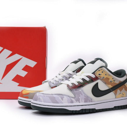 Men's SB Dunk SE Sail Multi-Camo Shoes