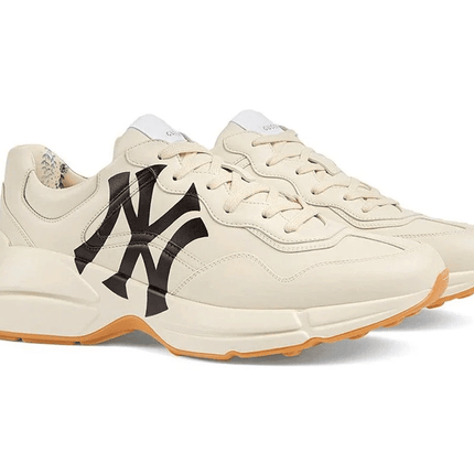 Men's Gucci Rhyton x New York Yankees NY Sneaker Shoes