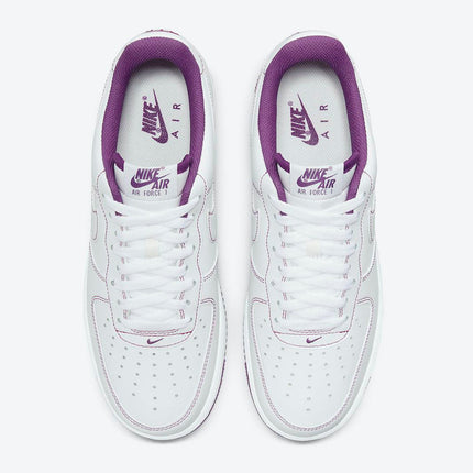 Men's Air Force 1 Low Covered Purple Stitching Shoes