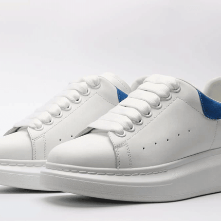Men's Alexander MCQueen Oversized Sole Leather Sneakers Shoes V3