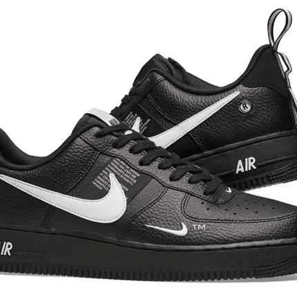 Men's Air Force 1 '07 LV8 Utility Low Black Shoes