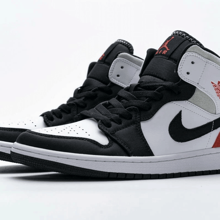 Men's Air Jordan 1 Mid SE Union Black Toe Shoes