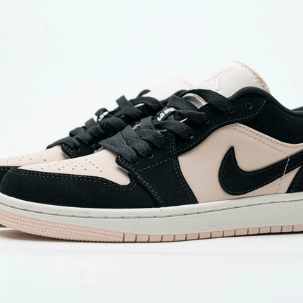 Men's Air Jordan 1 Low Black Guava Ice Shoes