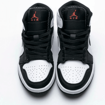 Men's Air Jordan 1 Mid SE Union Black Toe Shoes
