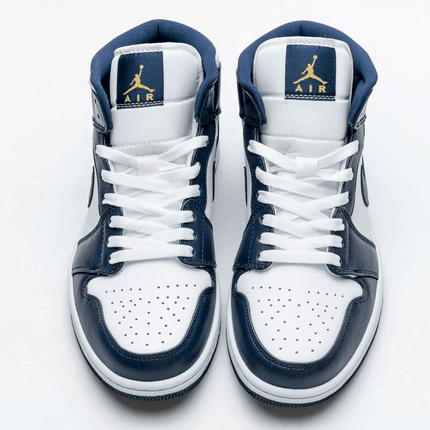 Men's Air Jordan 1 Mid Obsidian Shoes