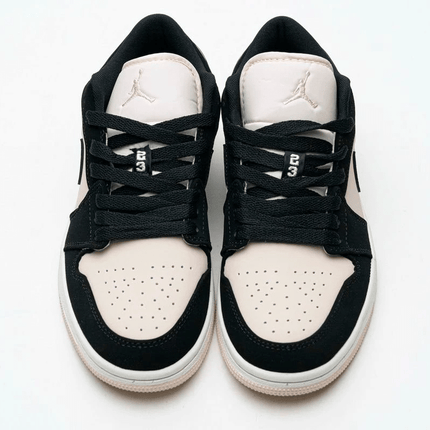 Men's Air Jordan 1 Low Black Guava Ice Shoes