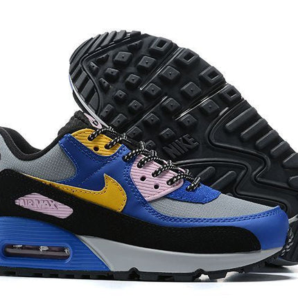 Men's Air Max 90 Blue Yellow Shoes