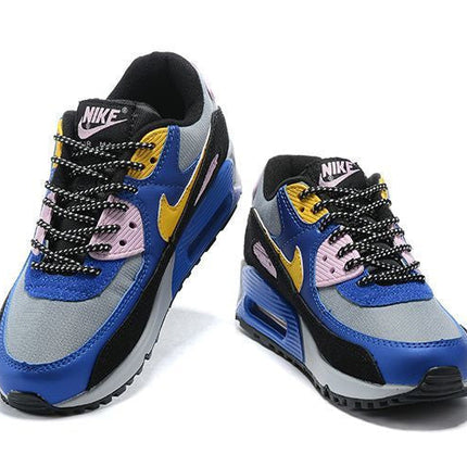 Men's Air Max 90 Blue Yellow Shoes