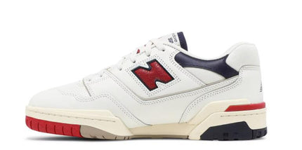 Men's New Balance 550 Aime Leon Dore White Navy Red Shoes