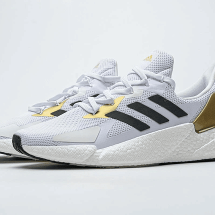 Men's XL9000L4 Boost White Black Metallic Gold Shoes
