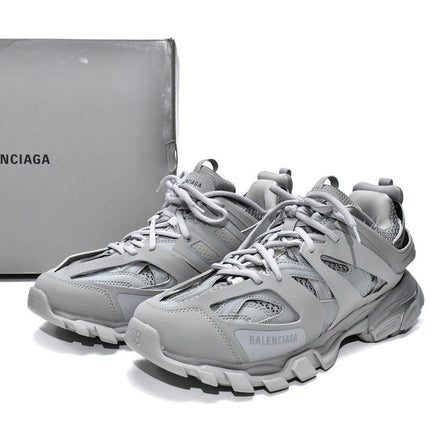 Men's Balenciaga Track Lace-Up Grey Shoes