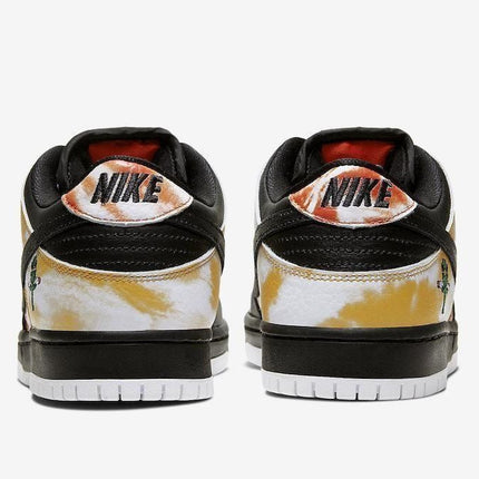 Men's SB Dunk Low Raygun Tie Dye Black Shoes