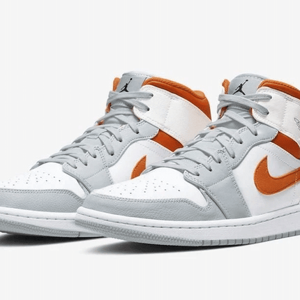 Men's Air Jordan 1 Starfish Orange Shoes