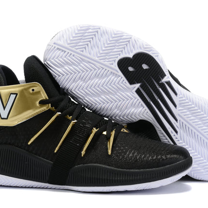 Men's Kawhi Leonard OMN1S Black Gold Shoes