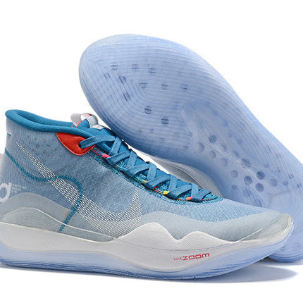 Men's KD 12 Light Blue Shoes