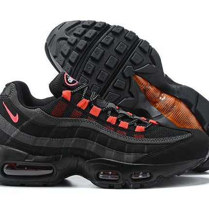 Men's Air Max 95 Black Red Orange Shoes