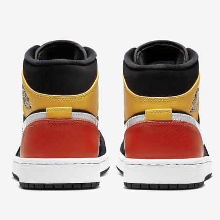 Men's Air Jordan 1 Raygun Black Amarillo Shoes