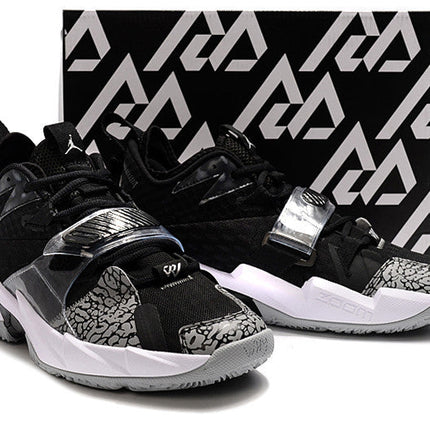 Men's Why Not Zero.3 Black Cement Shoes