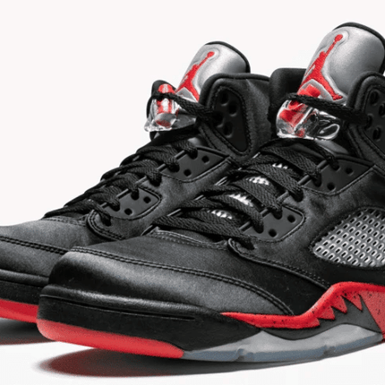 Men's Air Jordan 5 Satin Bred Shoes