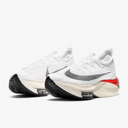 Men's Air Zoom Alphafly NEXT% White Red Green Shoes