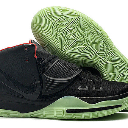 Men's Kyrie 6 Black Green Shoes