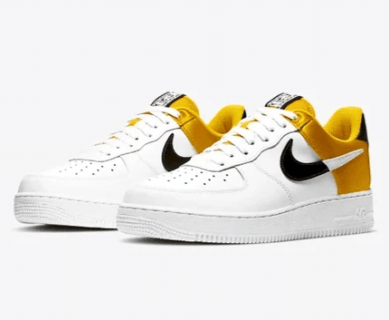 Men's Air Force 1 '07 LV8 Low NBA Gold Shoes