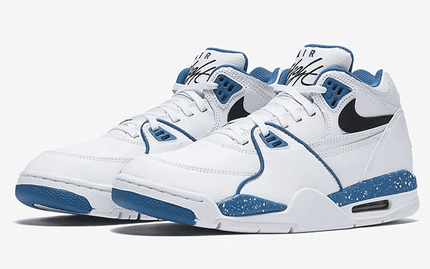Men's Air Flight 89 White Brigade Blue Shoes
