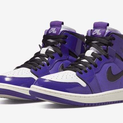 Men's Air Jordan 1 Purple Patent Shoes