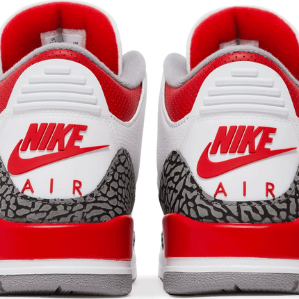 Men's Air Jordan 3 Retro Fire Red Shoes
