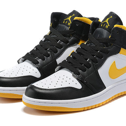 Men's Air Jordan 1 High Yellow Ochre Shoes