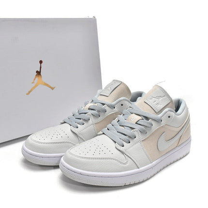 Men's Air Jordan 1 Low Canvas Shoes