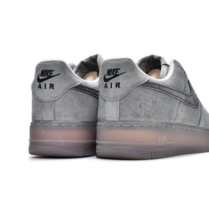 Men's Reigning Champ x Air Force 1 Low Suede Light Grey Shoes