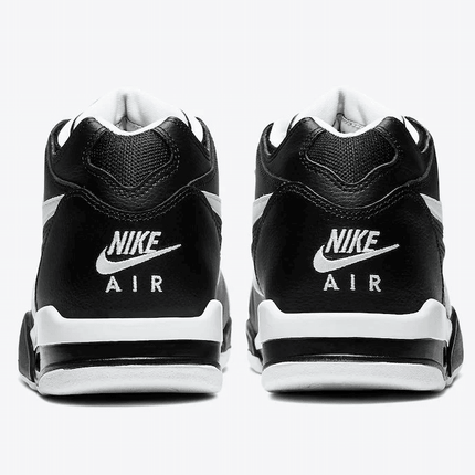 Men's Air Flight 89 Black White Shoes